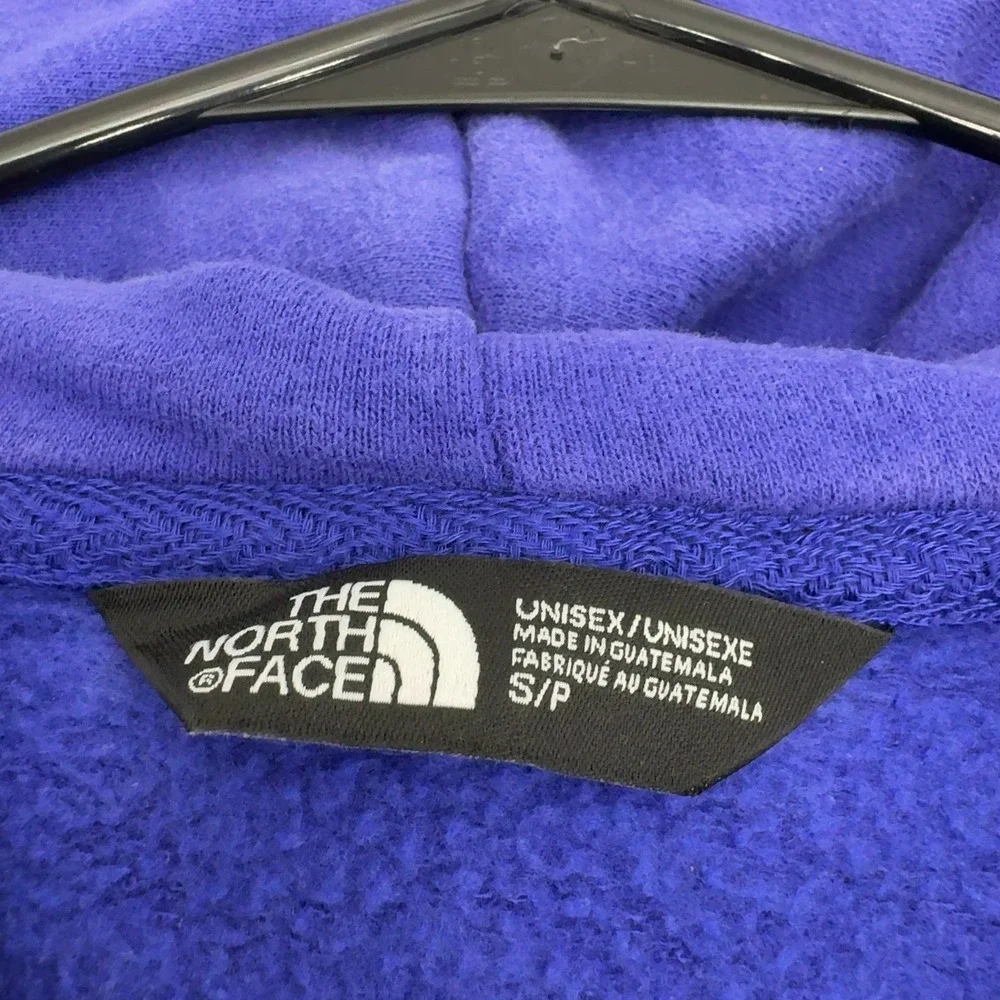The North Face Hoodie Unisex S Blue Cotton Trans-Antarctica Expedition Pullover